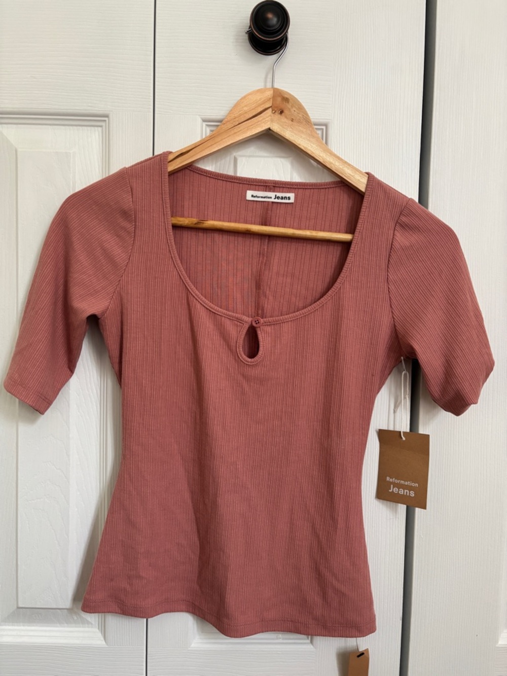 Reformation Kourtney Rose Top